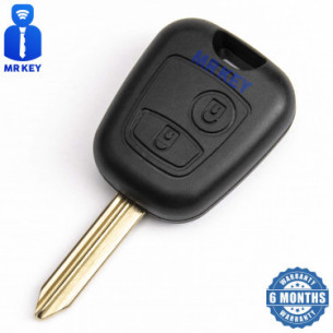 Κέλυφος κλειδιού αυτοκινήτου με 2 κουμπιά για Peugeot