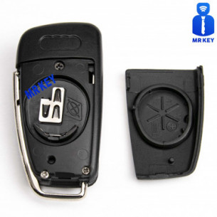 Audi Flip Key Cover With 3 Buttons