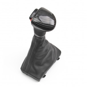 Leather Gear Knob Shift Boot For Audi LHD