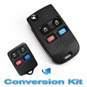 Flip Key Conversion Kit With 4 Buttons for Ford