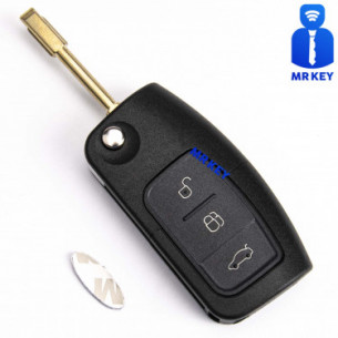 Cheie de mașină cu telecomandă 1337641 cu electronică pentru Ford