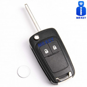 Opel Remote Flip Car Key 95507074 With Electronics