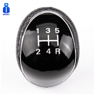 Carbon Leather Gear Shift Stick Knob 5-Speed For Ford