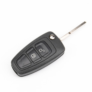 Key Shell With 2 Buttons for Ford