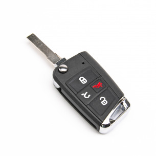 Flip Key Shell For VW With 4 Buttons