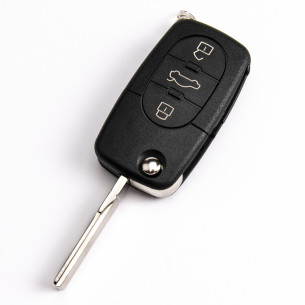 Audi Remote Flip Car Key 4D0837231A / 4D0837231N with Electronics