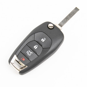 Flip Key Cover With 4 Buttons for Chevrolet