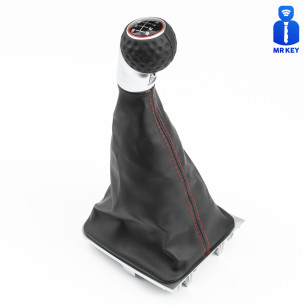 Gear Shift Stick Knob with Boot 6-Speed LHD For VW