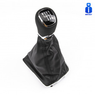 Gear Knob Shift Boot Frame 6 Speed For Skoda