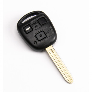 Funk Schlüssel 433Mhz mit 3 Tasten und Elektronik für Toyota