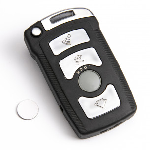 BMW 7 Key Cover With 4 Buttons