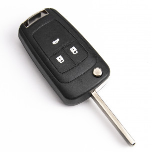 Chevrolet Remote Key 433Mhz with 3 Buttons