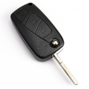 Fiat Flip Car Key 433Mhz With 2 Buttons And Electronics