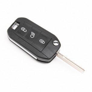 Car Key Shell With 3 Buttons for Peugeot / Citroen