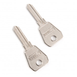 2x Spare Key for Office Furniture Lockers Desks