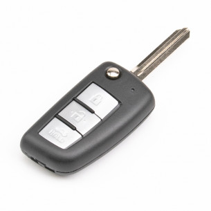 Key Cover With 3 Buttons for Nissan