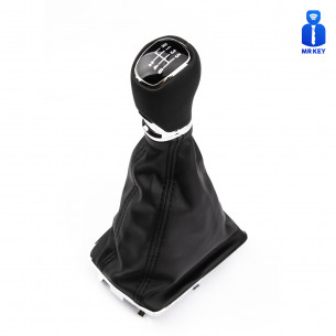 Gear Knob Shift Boot Frame 6 Speed For Skoda