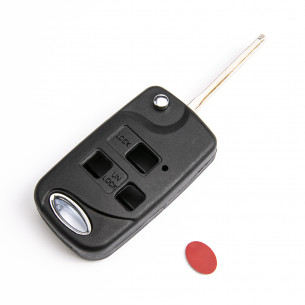 Key Conversion Kit With 3 Buttons for Toyota