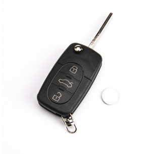 VW Remote Flip Car Key 1J0959753B with Electronics