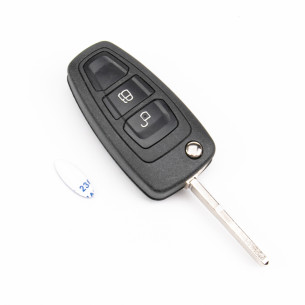 Key Shell With 2 Buttons for Ford