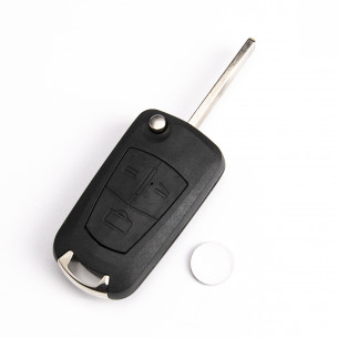 Opel Key Upgrade / Conversion Kit With 3 Buttons