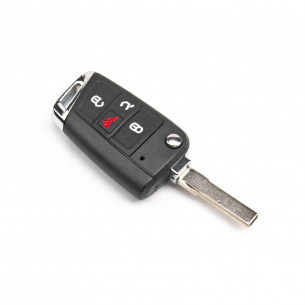 Flip Key Shell For VW With 4 Buttons