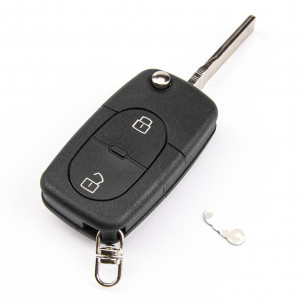 Audi Remote Flip Car Key 4D0837231R With Electronics