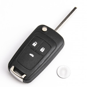 Chevrolet Remote Key 433Mhz with 3 Buttons