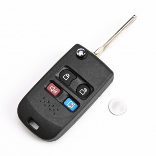 Flip Key Conversion Kit With 4 Buttons for Ford