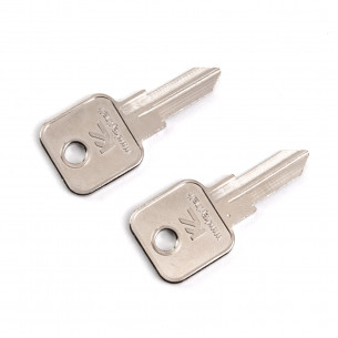 2x Spare key for MLM Locks Office Furniture Cylinders Codes 7001-7499