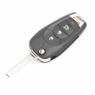 Flip Key Cover With 4 Buttons for Chevrolet