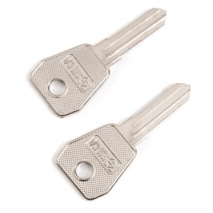 2x Spare Key for Office Furniture Lockers Desks