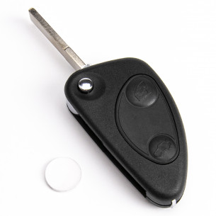 Alfa Romeo Flip Key Cover With 2 Buttons