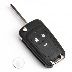 Chevrolet Remote Key 433Mhz with 3 Buttons