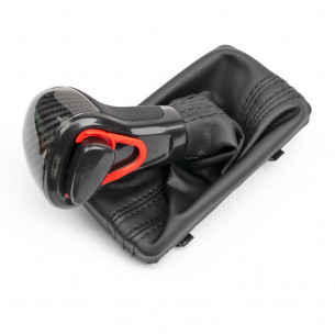 Leather Gear Knob Shift Boot For Audi LHD