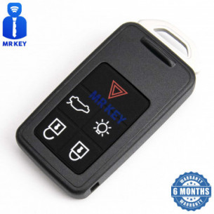 Volvo Remote Key Cover With 5 Buttons