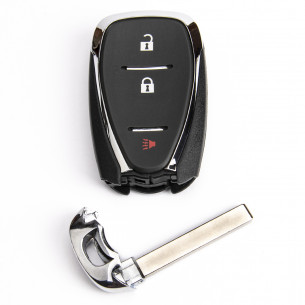 Chevrolet Key Cover With 3 Buttons