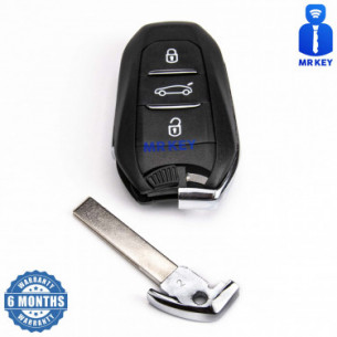 Peugeot Schlüssel Gehäuse mit 3 Tasten