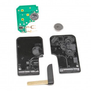 Key Card 433Mhz with 3 Buttons for Renault