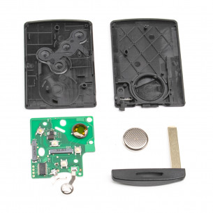 Key Smart Card 433Mhz with 4 Buttons for Renault