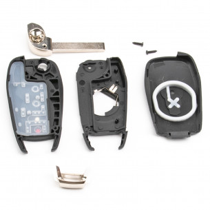 Flip Key Cover With 4 Buttons for Chevrolet