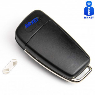 Audi Flip Key Cover With 3 Buttons