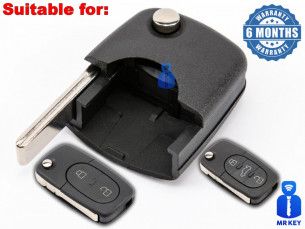 Audi Key Cover Head with Blade
