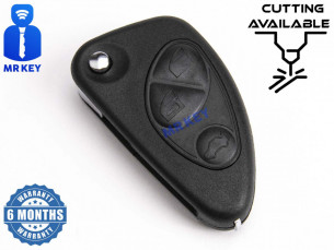 Alfa Romeo Flip Key Case With 3 Buttons