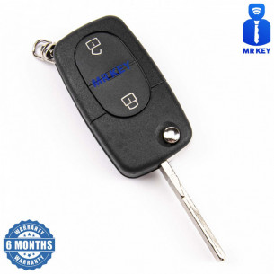 Audi Remote Flip Car Key 4D0837231R With Electronics