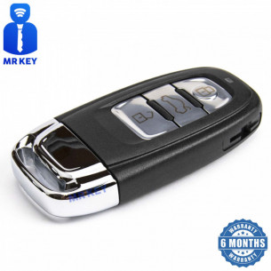Audi Remote Key Case With 3 Buttons