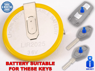 Li-Ion wiederaufladbar Batterie LIR2025 VL2020 VL2025
