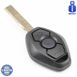 BMW Car Key 433Mhz with 3 Buttons and Electronics