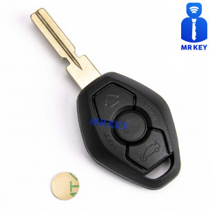 Key Shell With 3 Buttons for BMW