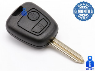 Κέλυφος κλειδιού αυτοκινήτου Citroen με 2 κουμπιά